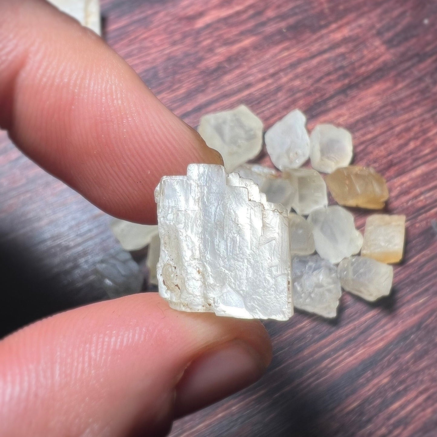 Burmese Moonstone close up