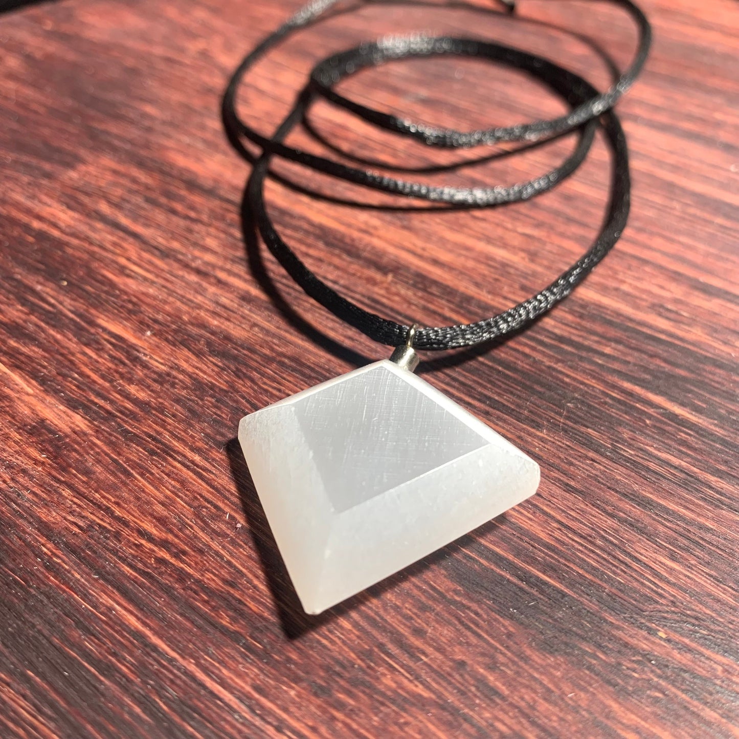 Selenite Pendant Necklace