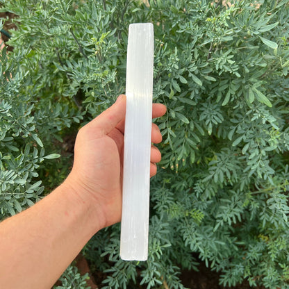 Selenite stick 10”