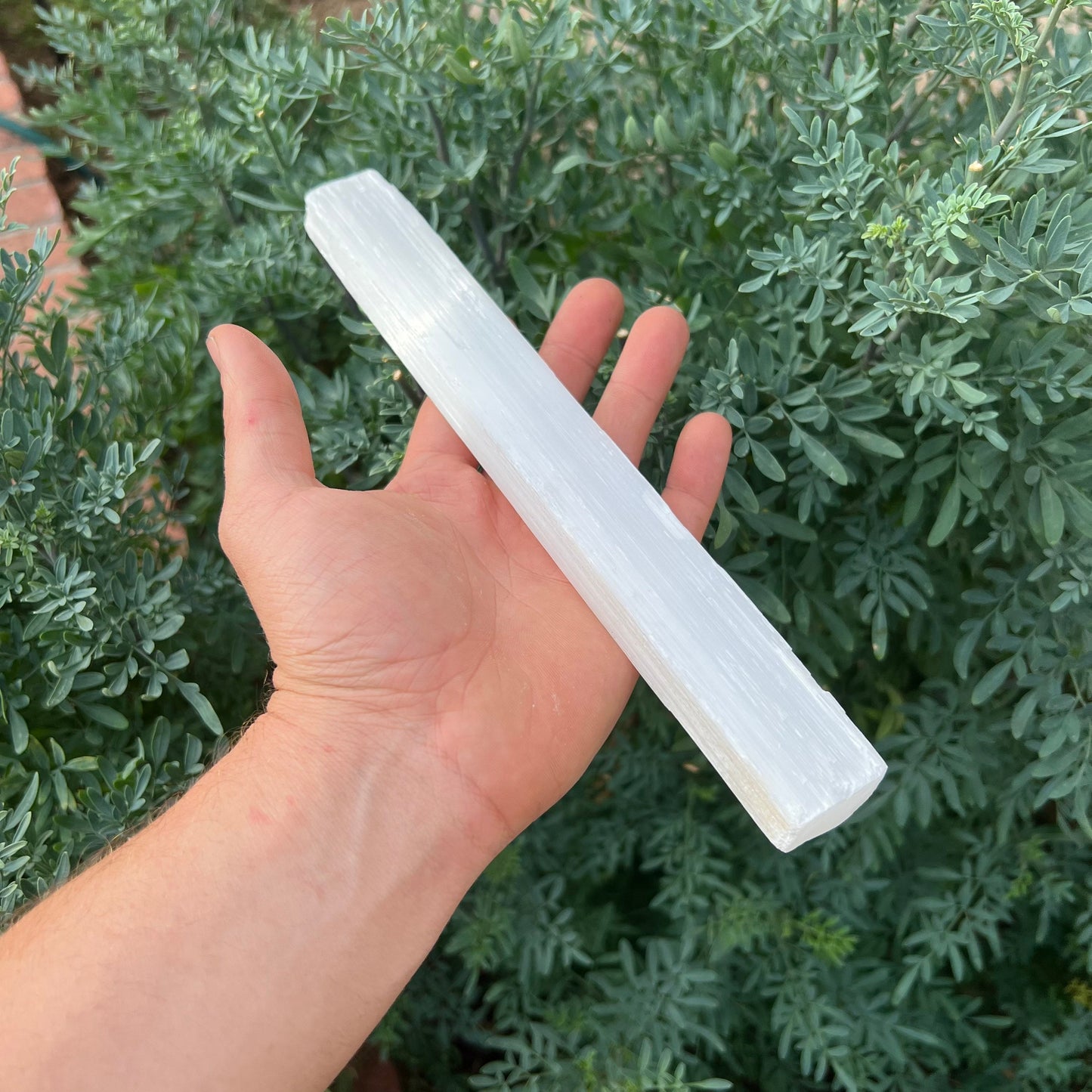 Selenite stick 10”