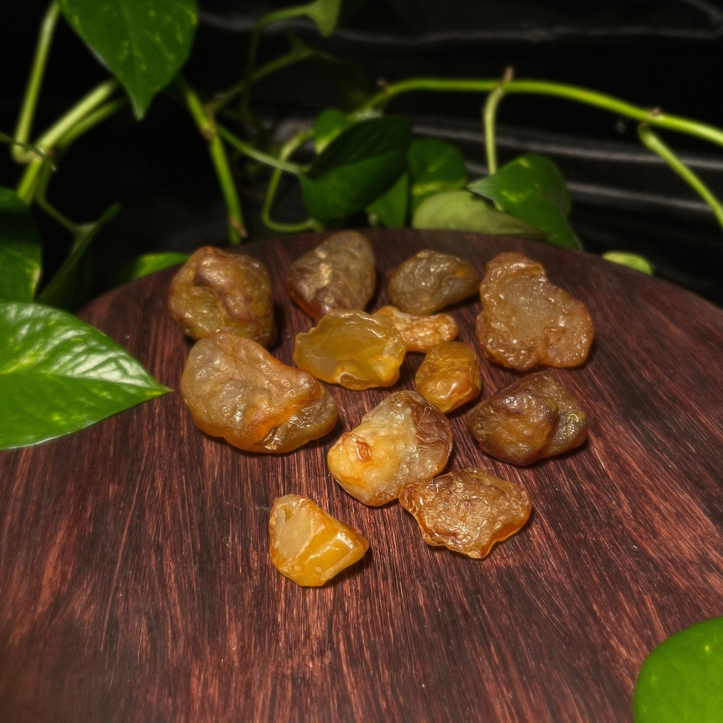 Chalcedony Var. Carnelian nigeria  side shot
