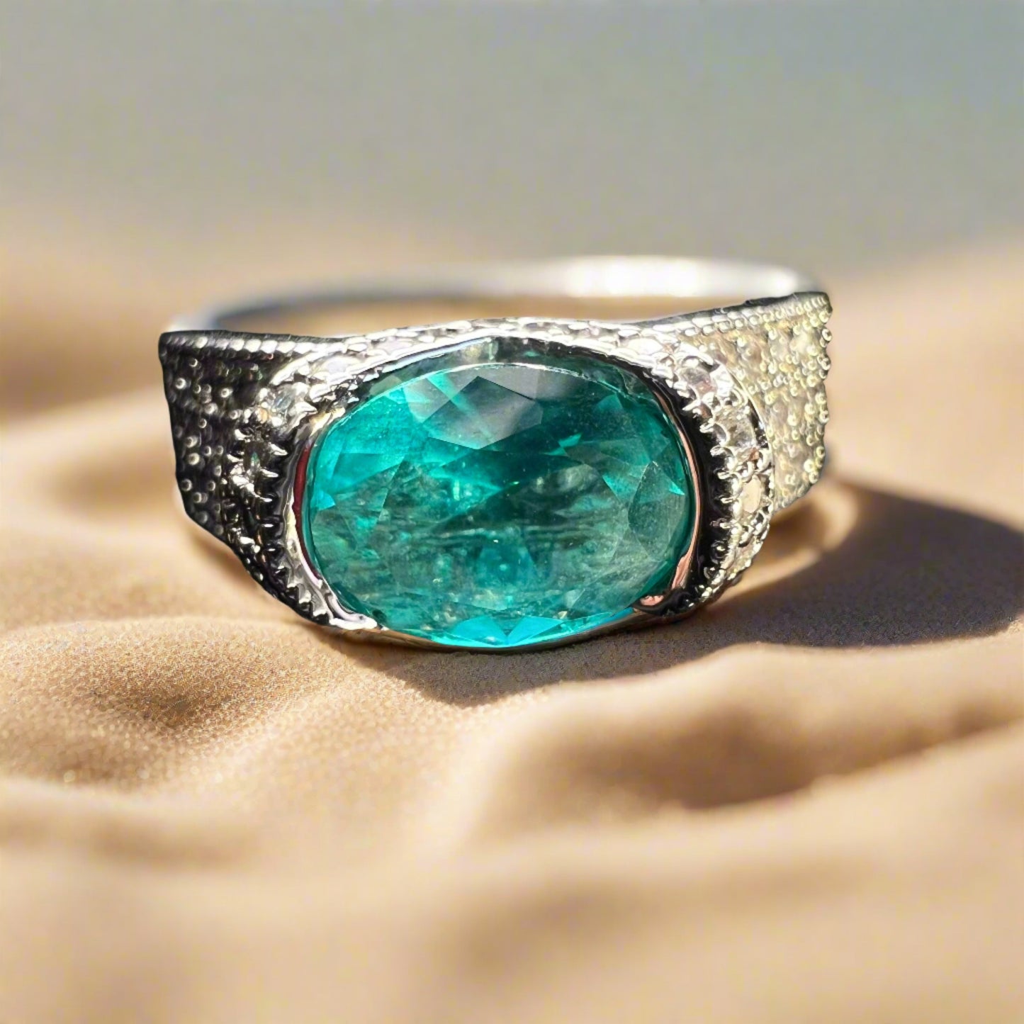 Aquamarine at the beach