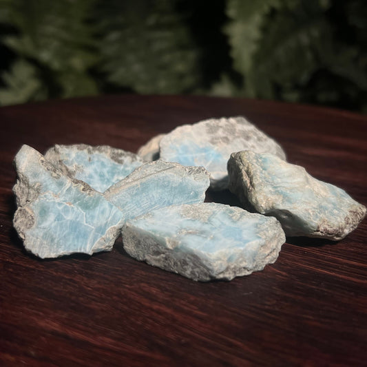Raw Larimar
